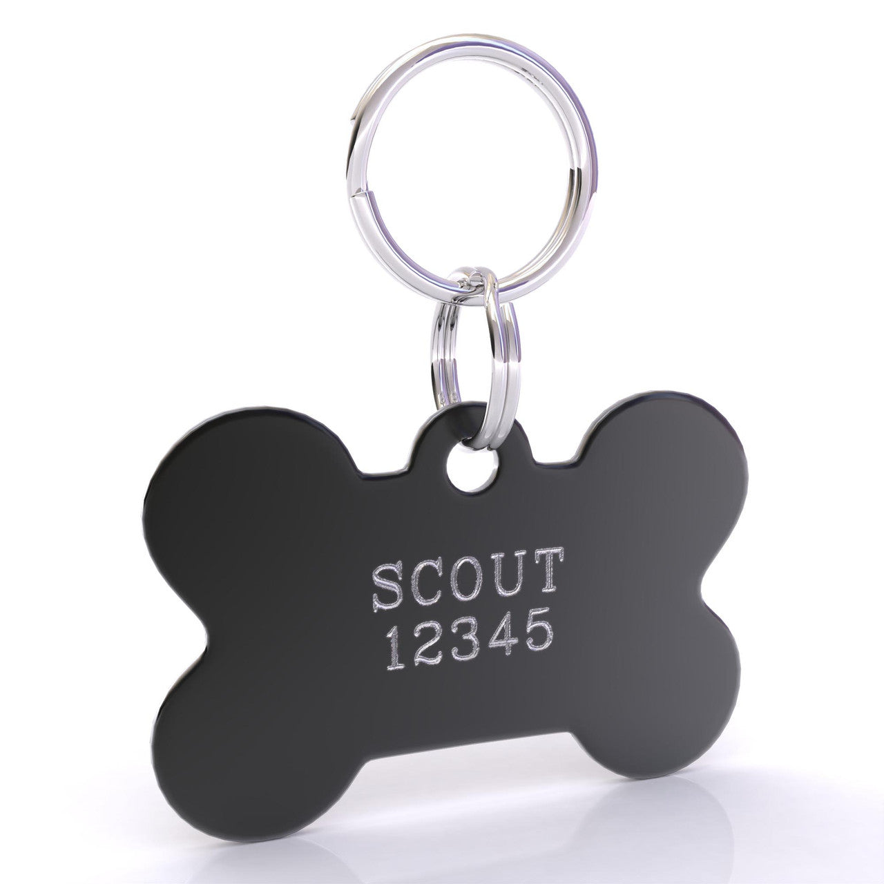 HyperLite Bone Dog ID Tag with ESA Engraving