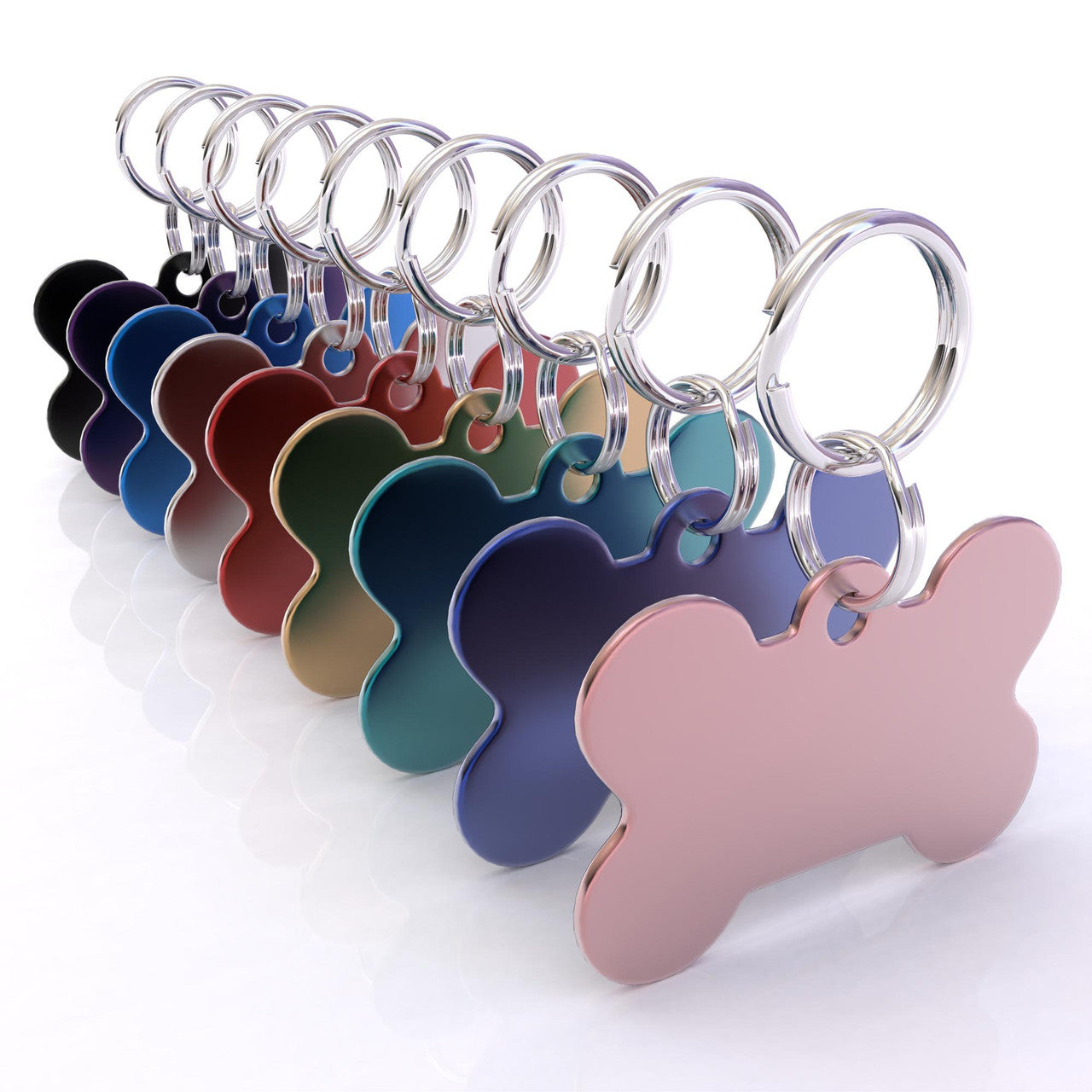 HyperLite Bone Dog ID Tag with ESA Engraving