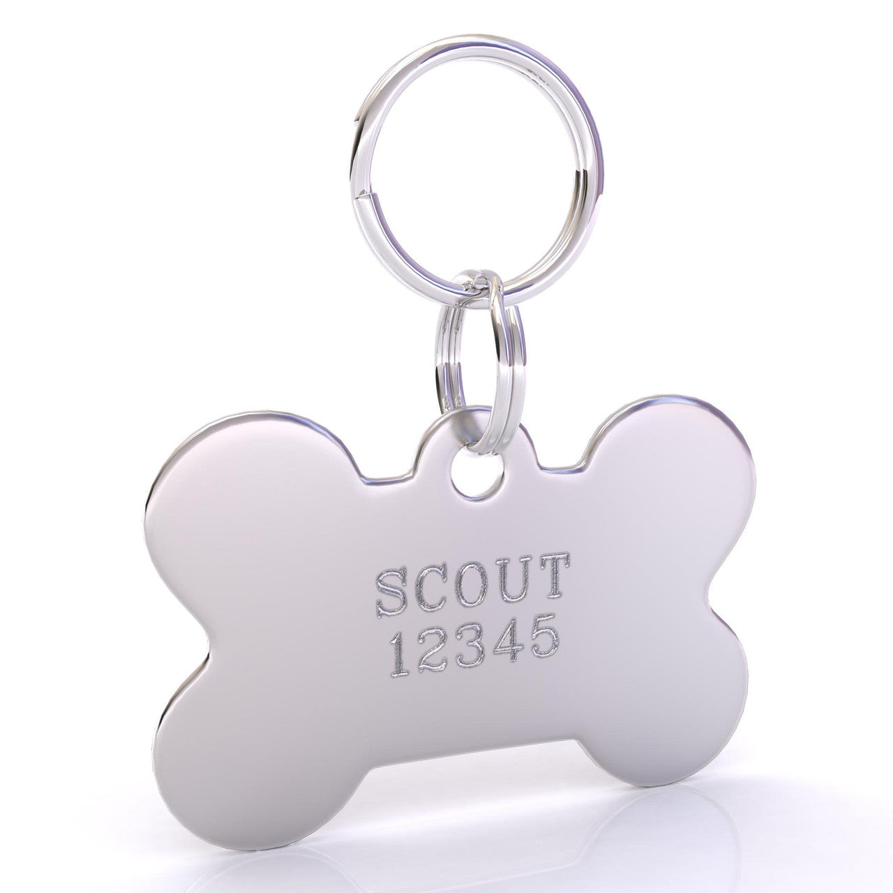 HyperLite Bone Dog ID Tag with ESA Engraving